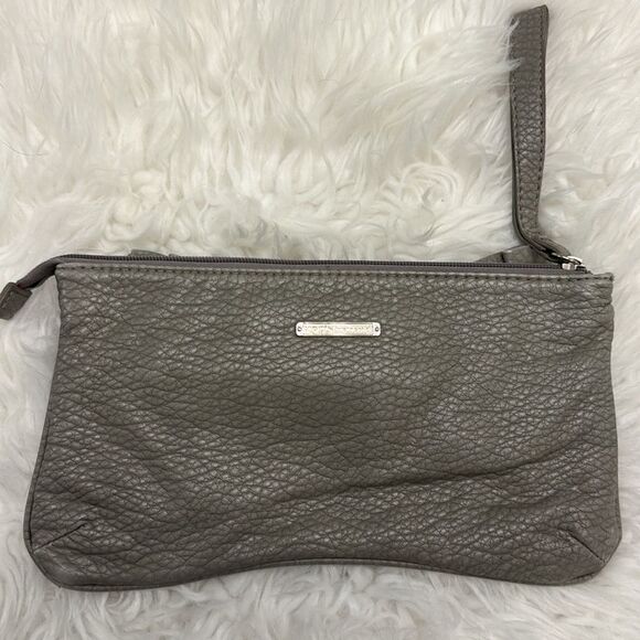 Vintage Red by Marc Ecko Gray Bow Clutch - Picture 8 of 10